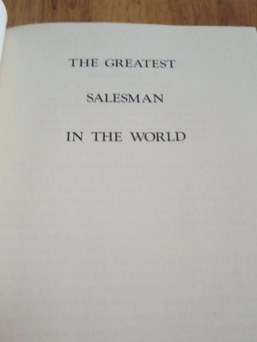 BUSINESS - SELF HELP BOOK: Og Mandino's Great Trilogy